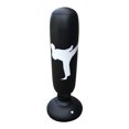 thumbnail image 1 of Saco de boxeo inflable, saco de arena, entrenamiento de gimnasia para niños, juguete para aliviar el estrés (negro) Ndcxsfigh Para Estrenar, 1 of 2