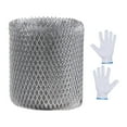 thumbnail image 4 of Gutter Guard Mesh Flexible Durable Cleaning Tool with Gloves Simple Install Rustproof Multifunction for Yard Downspout Home Balcony Fittings, 4 of 8