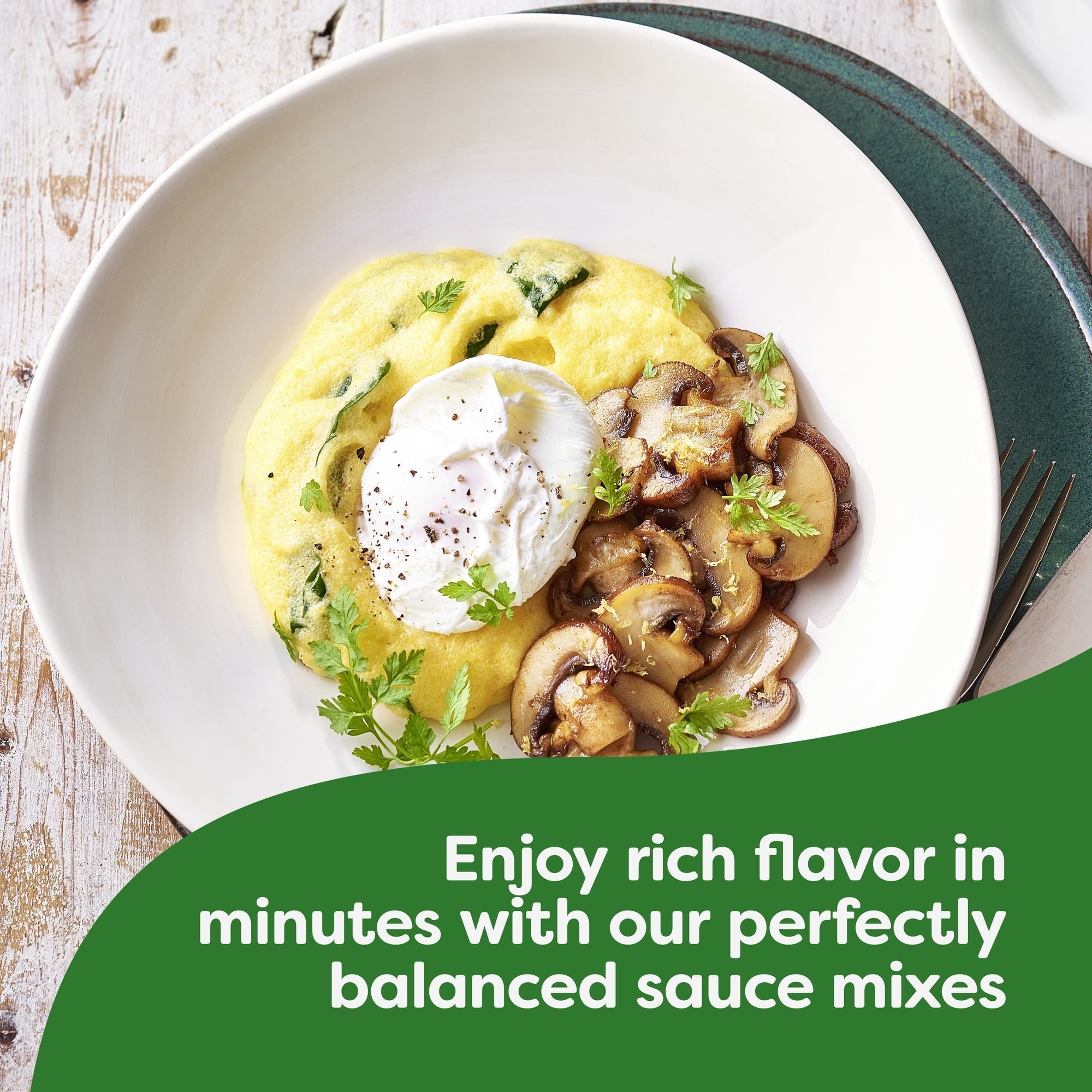 (4 pack) Knorr Hollandaise Sauce Mix Powder, 0.9 Oz Pouch