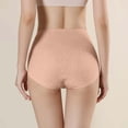 thumbnail image 5 of Women's Pure Gusset Breathable Briefs Seamless Feeling High Waist Floral Lift & Panties Women Underwear Cotton, 5 of 6