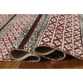 thumbnail image 4 of Casavani Indian Cotton Dhurrie Outdoor Kilim,Red 12x18 feet, 4 of 5