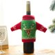 thumbnail image 3 of Naiovety Navidad tejer botella de vino muñeco de nieve guirnalda cubierta ropa cocina de cena para Año Nuevo suministros para arreglos de Kits de decoración para fiestas Alce, 3 of 6
