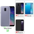 thumbnail image 2 of Cadorabo Case for Samsung Galaxy A6 2018 Cover Screen Protection TPU Silicone Gel Back case, 2 of 7