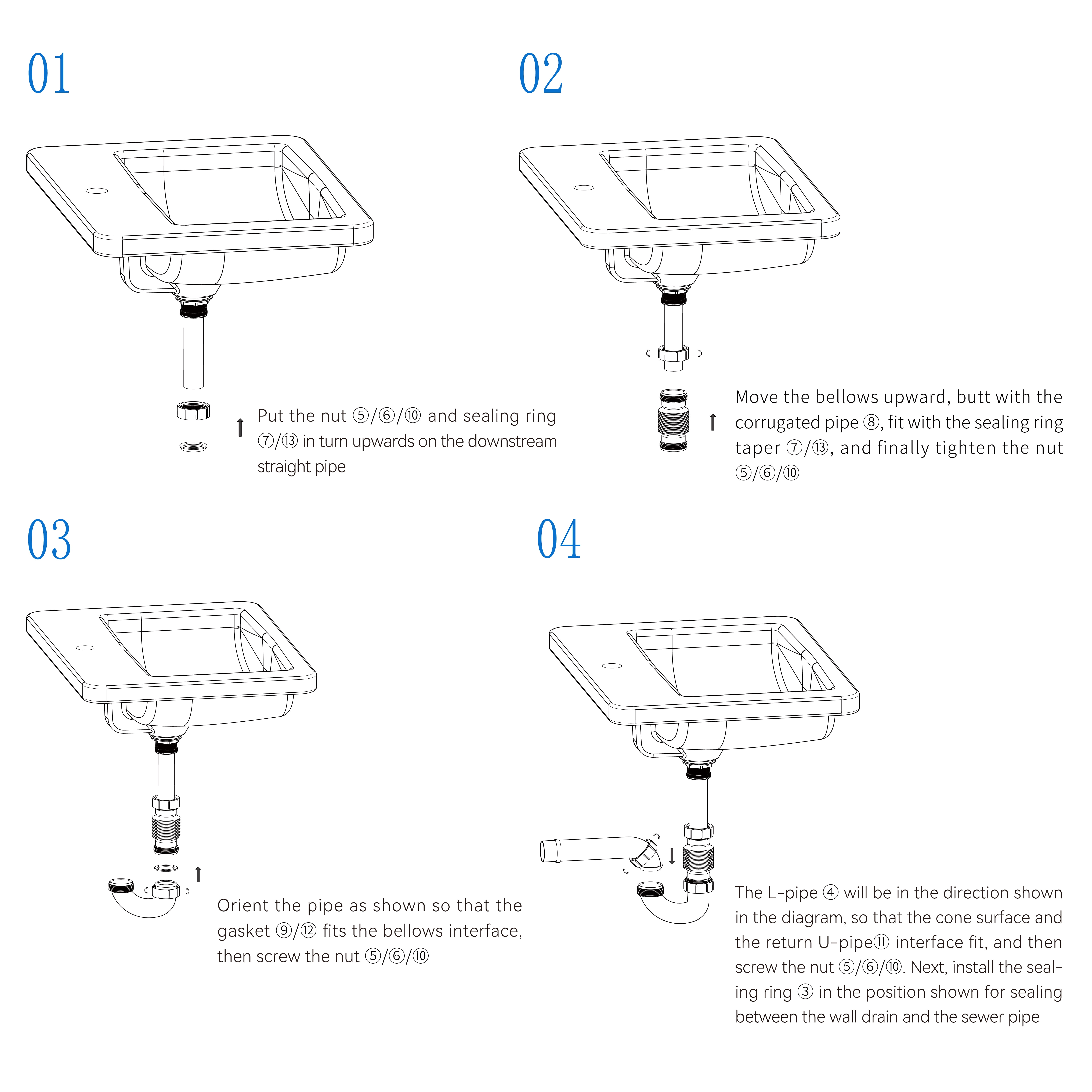Mainstay's Kitchen & Lavatory Drain P-trap Assembly