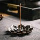 thumbnail image 4 of 2 PCS Incense Burner, Incense Holder for Sticks, Lotus Incense Stick Holder with Detachable Ash Catc, 4 of 5