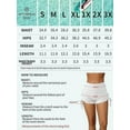 thumbnail image 2 of Alove Women 3" High Waisted Bikini Bottoms Swim Shorts Swimsuit Shorts Swim Bottom Solid Board Shorts, 2 of 8