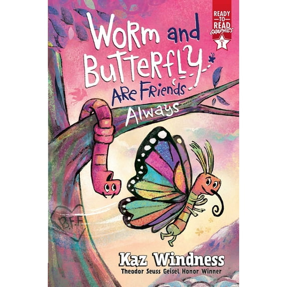 Ready-To-Read Graphics Worm and Butterfly Are Friends Always: Ready-To-Read Graphics Level 1, (Paperback)