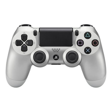 Sony DualShock 4 - Gamepad - wireless - Bluetooth - silver - for Sony PlayStation 4