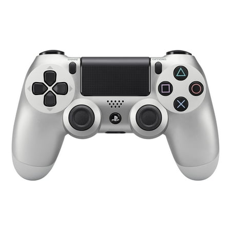 Sony DualShock 4 - Gamepad - wireless - Bluetooth - silver - for Sony PlayStation 4