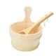 thumbnail image 3 of Barril de sauna de madera de 4L, gran capacidad, portátil, tradicional, accesorios de baño, SPA, 3 of 9