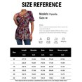 thumbnail image 5 of a.Jesdani Womens Plus Size Tops Short Sleeve Casual V Neck Criss Cross Blouse Tunic M-4X, 5 of 5