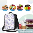 thumbnail image 4 of Balery Lavender Flowers Caja de Almuerzo y Bolsa de Almuerzo para Hombres y Mujeres, Bolsa de Almuerzo Reutilizable con Gran Capacidad, Bolsa de Almuerzo Aislada, 4 of 7