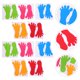 thumbnail image 1 of HEALEEP 10 Pares Pegatinas De Huellas Para Autoadhesivas Ideales Para Y Escuela, 1 of 6