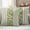 Green, variant on Sage Green Stripes Outdoor Waterproof Pillow Covers, Summer Spring Botanical Lemon Leaves Decorative Square Throw Pillowcase Sofa Cushion Sham for Patio/Couch/Chair, 16"x16" 2 Pack