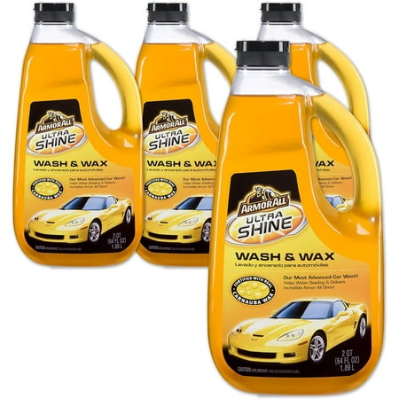 Armor All Ultra Shine Wash & Wax (64 fluid ounces) 4 Packs