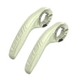 thumbnail image 5 of Mountain Bike Handlebar Ends Bar Ends Wear Resistant 1 Pair High Strength PP Hand Grip for Road Bike BMX Repair Accessories Milk Tea Gray, 5 of 8