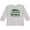 AC-Heather Grey, variant on Bring on the Shenanigans St. Patrick's Day Shamrocks Long Sleeve Toddler T-Shirt