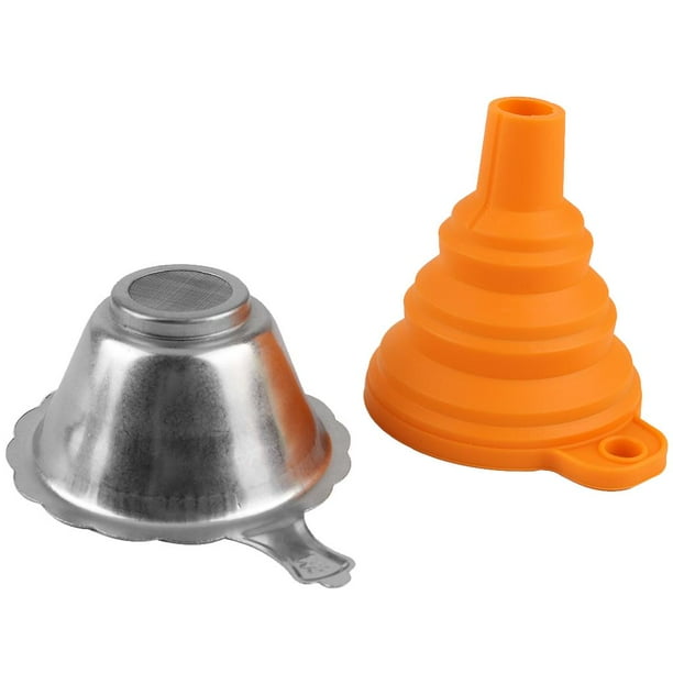 Embudo de de resina de impresora 3D para reciclar resina UV y embudo de silicona