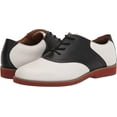 thumbnail image 4 of Upper Class Women's White/Black Leather Saddle Oxfords, 4 of 8