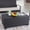 Black, variant on Outdoor Storage Table with Waterproof Cover, All-Weather Wicker Textured Patio Coffee Table, Heavy Duty Outside Utility Side Table Box for Pool Garden Deck, Adult Large Furniture