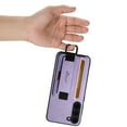 thumbnail image 5 of for Samsung Galaxy S23 Plus PU Leather Card Slots Back Case, Classic Wristband Kickstand Finger Ring Shockproof Protective TPU Frame Case for Samsung Galaxy S23 Plus Women Men Boys Girls, Purple, 5 of 5