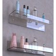 thumbnail image 4 of Juego de 2 estantes flotantes invisibles de acrílico para niños de 15 pulgadas para habitación de niños, estante de pared moderno para guardar juguetes, transparente de Acrylic Cq, 4 of 5