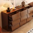 thumbnail image 4 of Cajón gabinetes de madera maciza dormitorio Vintage sala de estar gabinetes de almacenamiento piso de pie Vetrinette Da Esposizione muebles para el hogar, 4 of 4