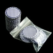 100pcs 1'' Flat Linerless Double Sided Painted Flattened Bottle Caps Craft #4