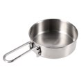 thumbnail image 4 of Portable Outdoor Cooking Pot Stainless Steel Camping Backpacking Pot Cup with Folding Handles, 4 of 7