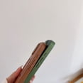 thumbnail image 3 of Luxury Ultra Slim PU Leather for iPhone 16 Plus Case, Classic Design Magsafe Wireless Charging Shockproof Protective Lightweight Case for Boys Girls Men Women for iPhone 16 Plus, Brown, 3 of 8