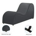 thumbnail image 7 of Mjkone Yoga Sofa for Adults, PU Yoga Chair for Exercise, Curve Yoga Chaise for Stretching and Relaxing-Dark Gray, 7 of 7