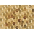 thumbnail image 1 of Ahgly Tapis Rectangulaire Orange Lavable en Machine, 2 Pieds x 3 Pieds, 1 of 7