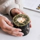 thumbnail image 3 of Tarro Vintage para Velas Baoblaze Adorno para tapa de vela Aleación de Zinc Bronce, 3 of 7