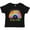 AB-Black, variant on Have the Courage to Be Kind Watercolor Rainbow Boys or Girls Toddler T-Shirt