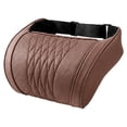 thumbnail image 7 of Car Headrest Neck Pillow, Ergonomic Cushion with Adjustable Straps Automotive Neck Support, Breathable Cloth Headrest Pillow for Cars, SUVs, Trucks, Office Chairs, 10.63 x 6.30 in, Brown, 1 Pack, 7 of 7