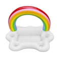 thumbnail image 1 of Soporte Inflable para Piscina Arcoíris Flotante Barra Servicio Bandeja Mesa, 1 of 9