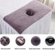 thumbnail image 4 of 40 * 80 cm espesado belleza SPA mesa de masaje planchado toalla de cara con agujero cama Bandana, 4 of 8