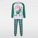 thumbnail image 1 of Conjunto de pijama familiar de 2 piezas cuello redondo estampado de dinosaurio cintura elástica traje diario, 1 of 9