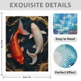 thumbnail image 3 of Diamond Art Kits for Adults - 5d Koi Fish Golden Swirl Artistry Diamond Painting for Adults, Diamond Art for Adults Beginners, Diamond Painting Kits for Adults for Home Wall Decor, 3 of 7