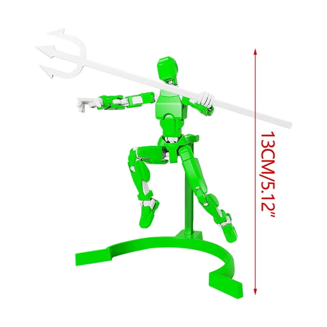 Rbaofujie Hundred Changes Magnetic Joints Movable DIY Assembling Dummy Model