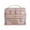 Pink, variant on MKF Collection Emma Women's Cosmetic Bag, Sleek Makeup Purse Handbag by Mia K - Pink