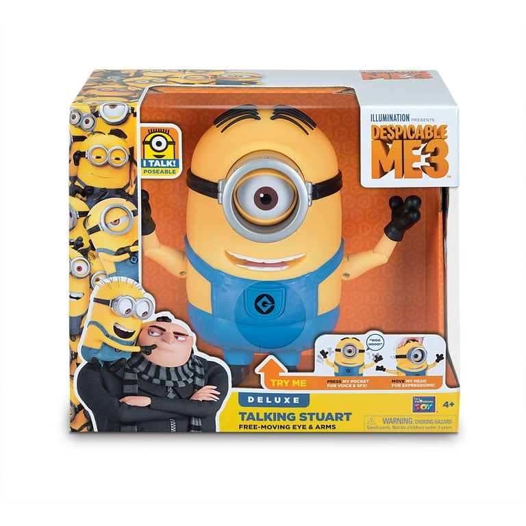 Despicable Me 3 Minion Deluxe Talking Stuart