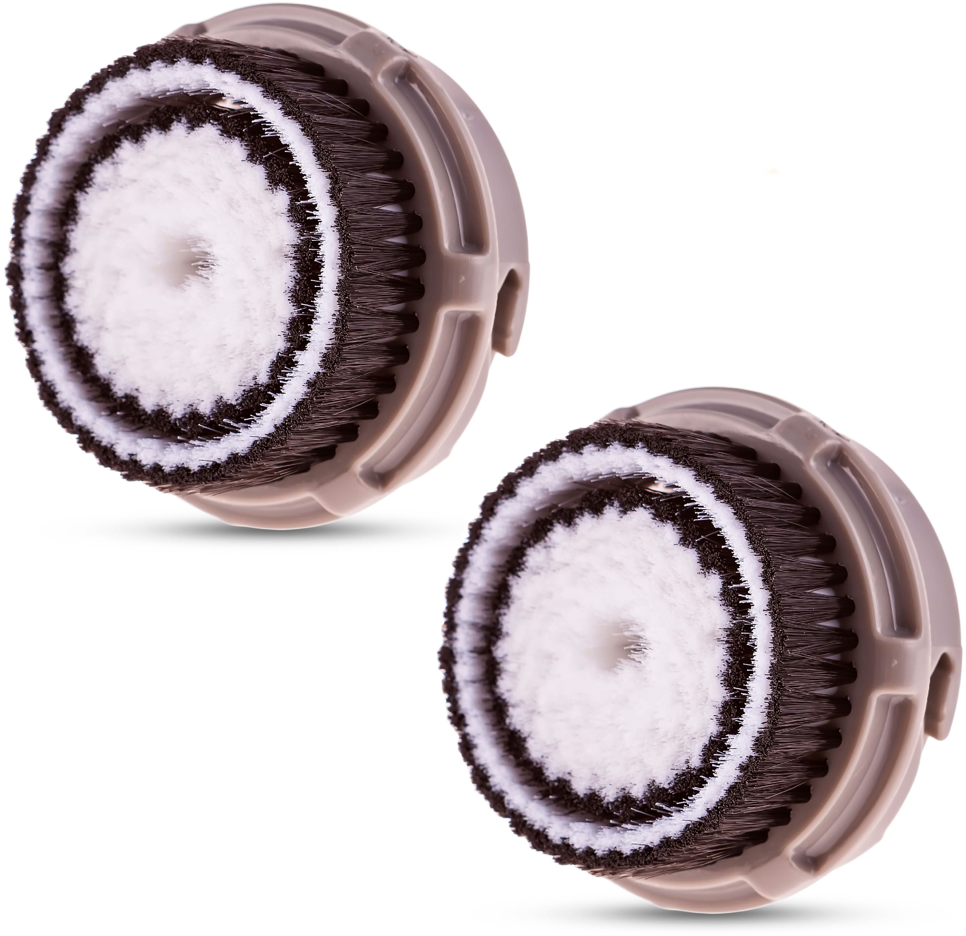 Replacement Brush Heads for Normal Skin Compatible with Mia, Smart Profile, Aria, Pro, Alpha Fit and Radiance, 2 Refills