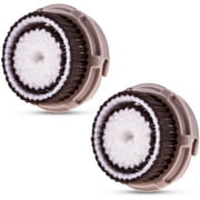 Replacement Brush Heads for Normal Skin Compatible with Mia, Smart Profile, Aria, Pro, Alpha Fit and Radiance, 2 Refills