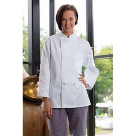 Uncommon Threads 0475-2501 Extra Small Napa Ladies Coat in White