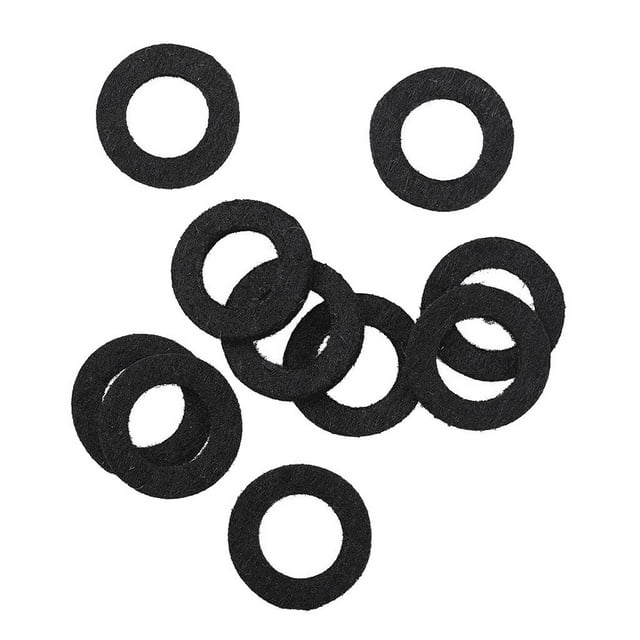 Set of 10 trumpet valve stems, black washers