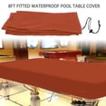 thumbnail image 1 of Premium 210D Oxford Cloth Billiard Table Cover - Waterproof & Dustproof Furniture Protector with Easy Maintenance, Sleek Black Design for Versatile Home Use, 1 of 5