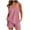 181#Watermelon Red, variant on Women's 2 Piece Outfits Sleeveless V Neck Ruffle Sets Summer Contrast Top Matching Shorts
