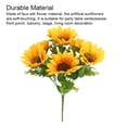 thumbnail image 4 of Ramo de flores artificiales Matsuzay 2X Girasoles decoración para el hogar, 4 of 6