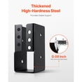 thumbnail image 3 of Concealed Joist Hanger,2x4"Outdoor Concealed-Flange Joist Bracket with Screws,Steel Light Joist Hangers for 1.93x3.62"/ 49x92 mm Beam,Swing,Fence,Wooden Slides,24 Pcs, 3 of 12